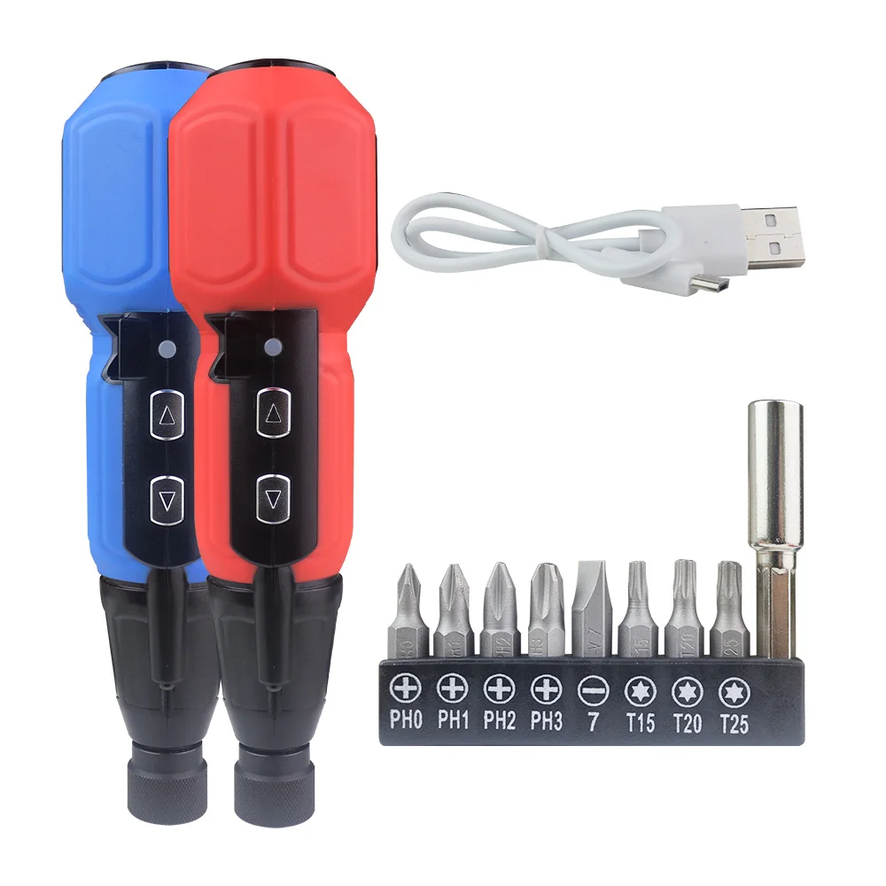 3.6V Cordless Screwdriver Set Electric 280RPM Mmulti-function Bits Set  Forward Reverse USB Charging Lithium Battery Power Tool