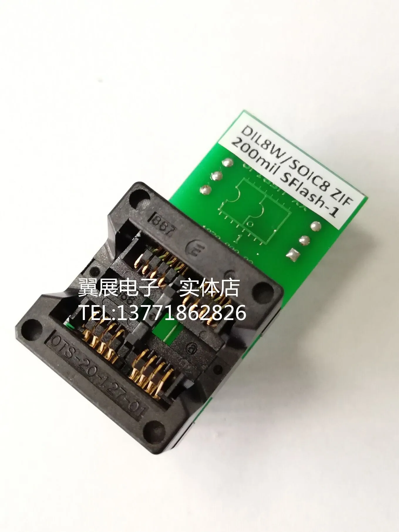 

Бесплатная доставка BEEPROG2CDIL8W/SOIC8 ZIF 200MIL SFLASH-1 70-1270A