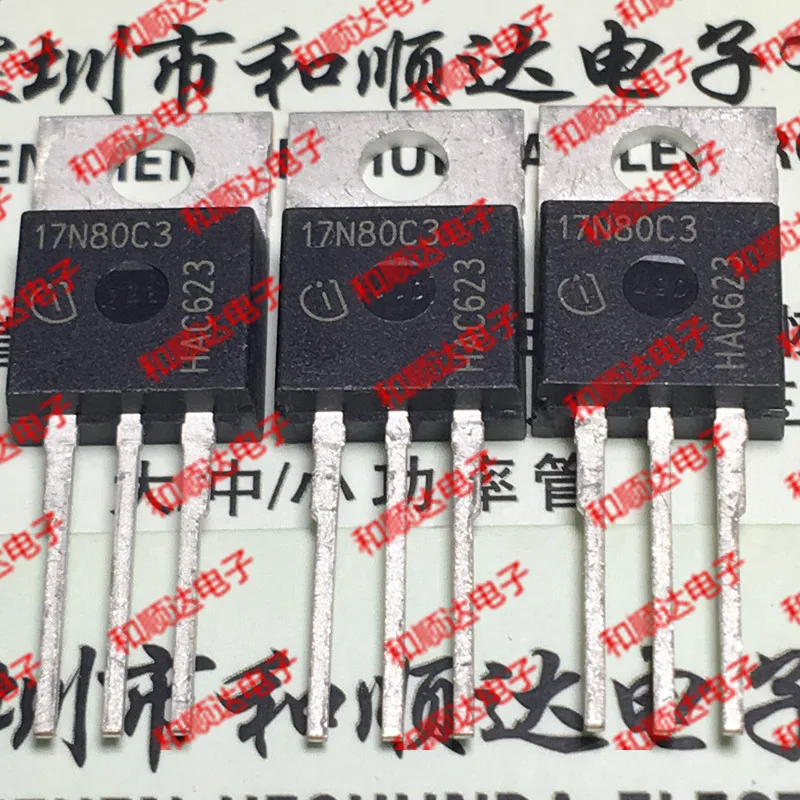 10PCS SPP17N80C3 TO-220