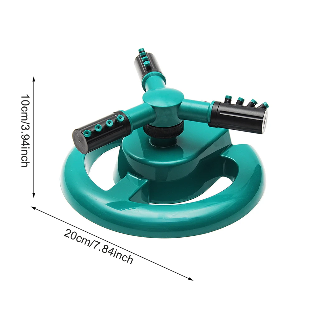 Garden Yard Automatic Watering Spikes Watering Equipment Plant Waterer Lawn Sprinklers Garden 360° Rotating Sprinkler irrigation