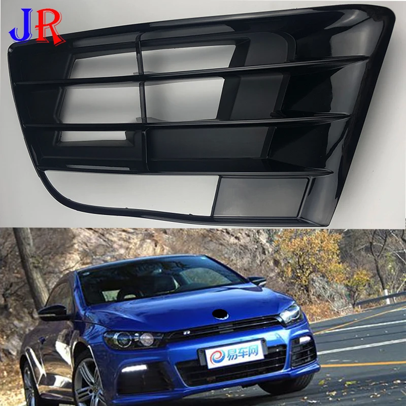 

For Scirocco R front bumper side grille lower grill fit for V W scirocco R bumper 2009-2014 Car fog light grille accessories