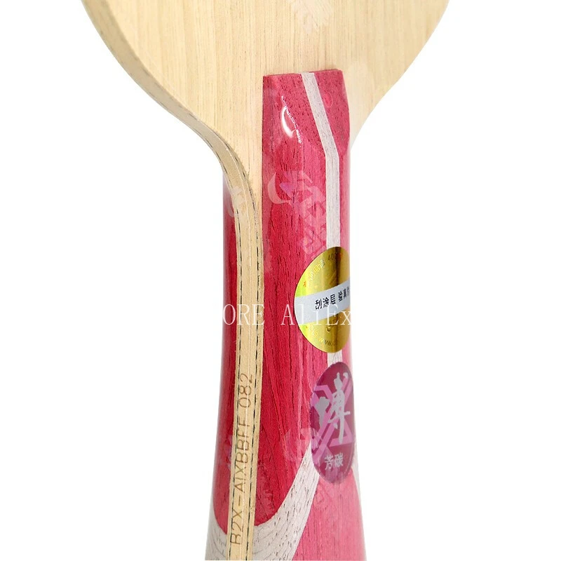 Dhs Hurrikan b2x b2 dhs Fang Arylat Carbon Alc Schläger dhs Tischtennis klinge dhs Tischtennis schläger/Paddel – Detail 6
