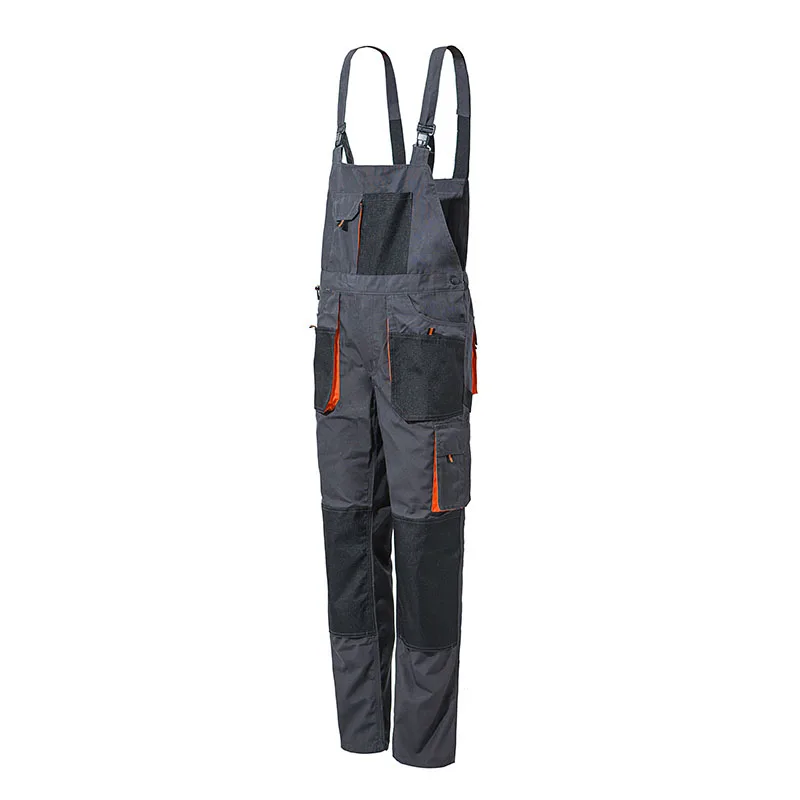 

Welding Working Bib Overalls Protective Auto Repair Strap Jumpsuits Durable Tooling Uniform Mechanic Multi-Pocket