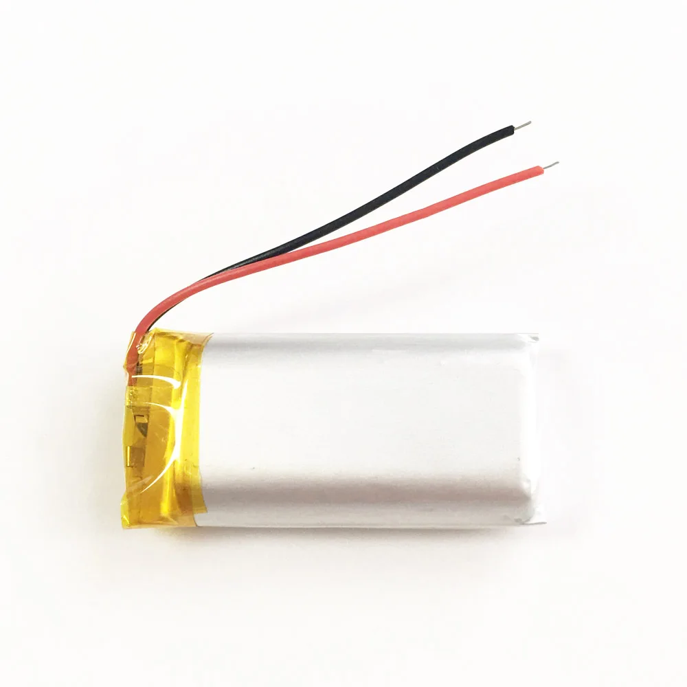 3.7V 800mAh Lithium Polymer LiPo Rechargeable Battery 102040 + JST Plug For Mp3 E-book Bluetooth Speaker LED Light Recorder