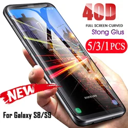 5/3/1Pcs full cover for samsung galaxy S20 ultra S10 5G lite S10E S9 S8 plus S7 edge screen protector tempered glass phone film