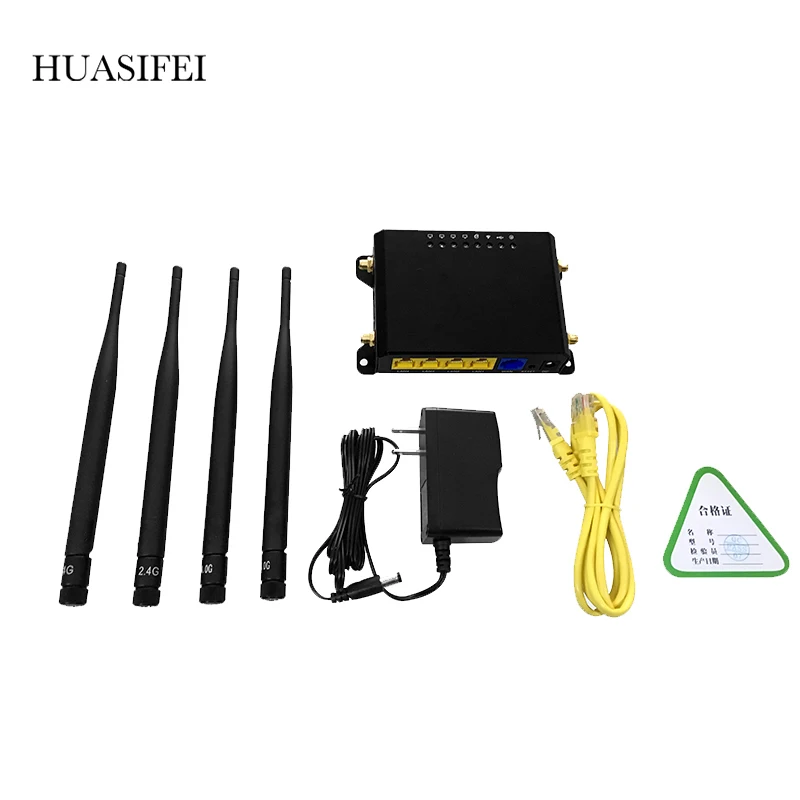 HUASIFEI  4G Router LTE Modem Wireless WIFI With SIM Card Slot Wi-Fi Openwrt English Firmware LTE Router VPN PPTP L2TP