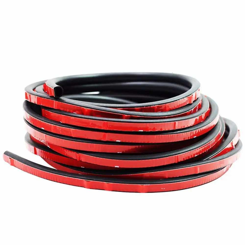 

50% Hot Sales D-shape Car Vehicle Interior Moulding Trim Sound Insulation Rubber Sealing Strip