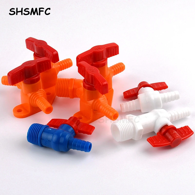 

Pagoda Plastic Hose Ball Valve Equal Diameter Trigeminal Valve Liquid Flow Regulate Valve Irrigation Aquarium Pipe Connector