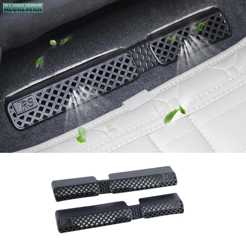 Seat AC Heat Floor Air Conditioner Duct Vent Outlet Grille Cover car Accessories For PORSCHE Macan S GTS turbo 2019 2020 2021