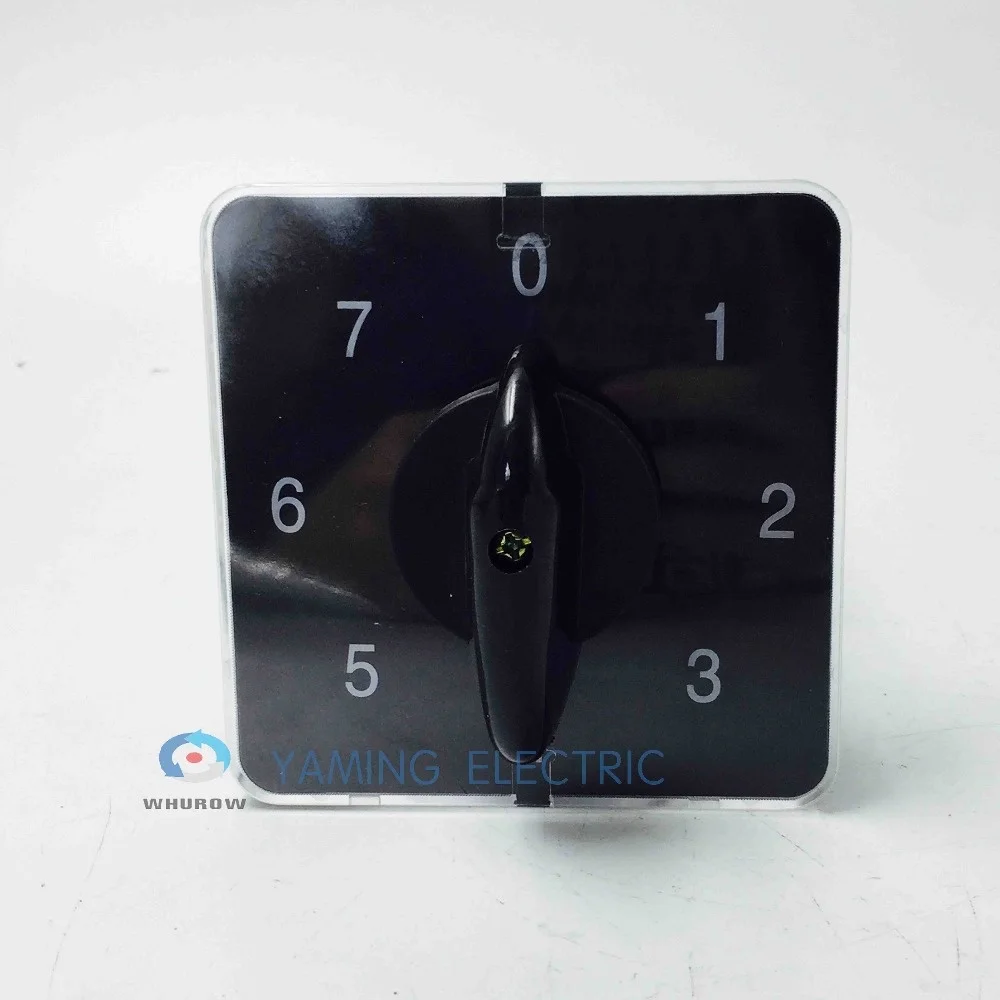 Imagem -02 - Interruptor de Comutação Rotativo com Posições Câmera Universal Seletor de Transferência Manual Alta Tensão Polos 75a Ymz1275 4