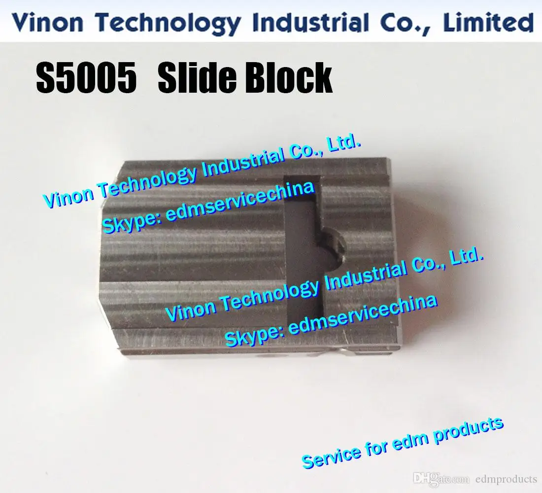L=43mm S5005 edm Slide Block 90-1 type 3082521, Holder for power feed contact for Sodic AQ325L,AQ535L,AQ360 3087882 wire cut
