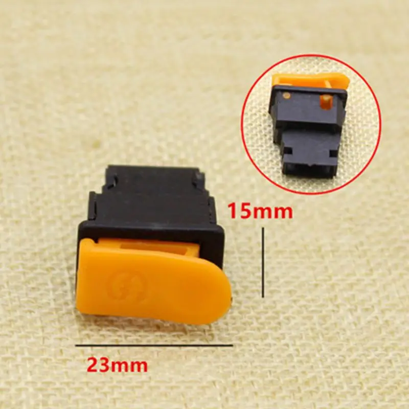 2-pin Electric Start Switch Button / Starter Switch for Scooter Moped Go-Kart X7JF