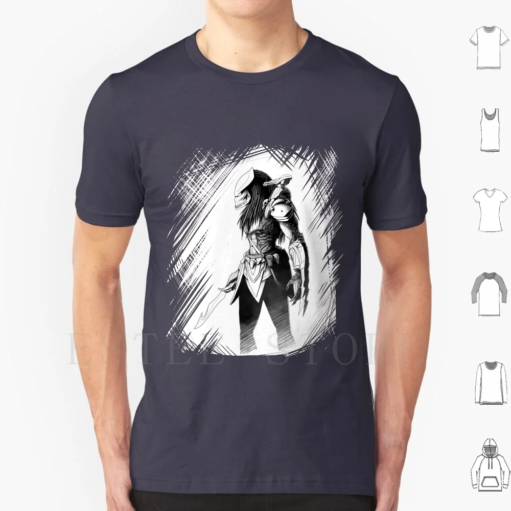 Ink T Shirt Men Cotton 6xl Hunter Comics Comicbook Digitalart Sketch Inkwork Ink Photoshop Traditional Prey Styles Headhunter