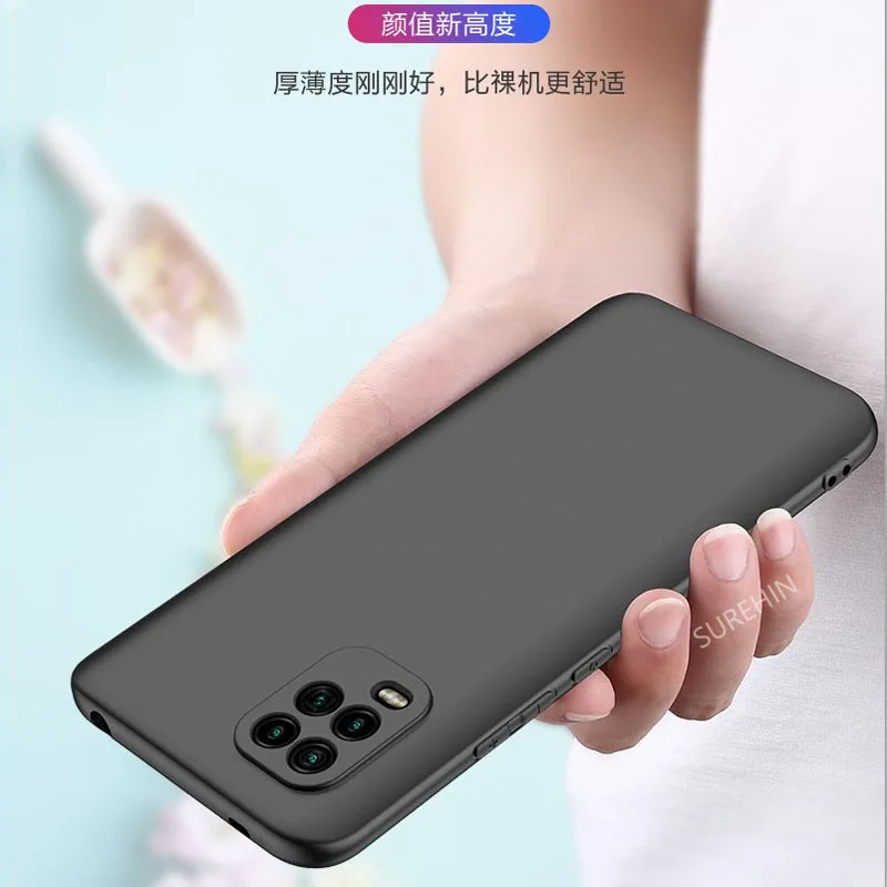 For OPPO Realme 8 Pro Case Soft Silicone Protective Shell Boy Girl Pure Color Matte Can Silkprint Color Drawing Funda Cover case image 4