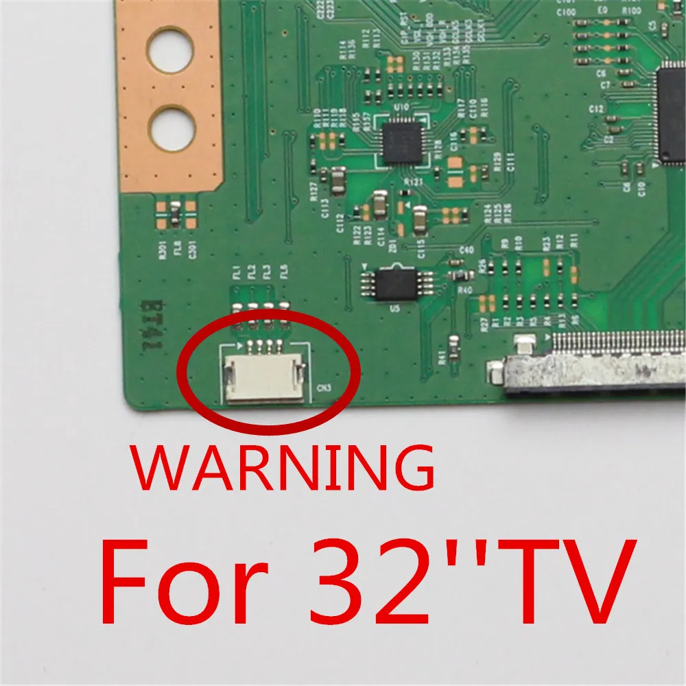 ทีคอนบอร์ดลอจิกบอร์ด6870C-0401C บอร์ด FHD TM120 verer 0.3ทีวีบอร์ด T-CON ดั้งเดิม6870C การ์ดทีวี