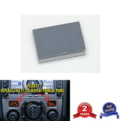 Pantalla de módulo de aire acondicionado, Panel LCD ACC para Peugeot 308, 308CC, 408, 2007-2013