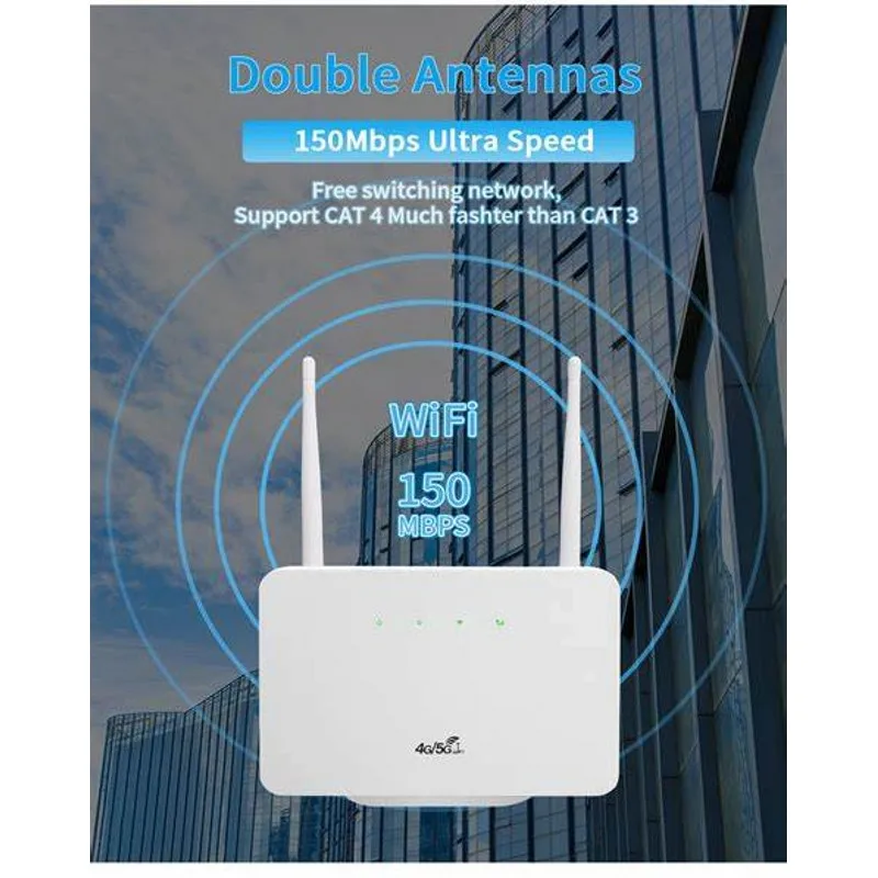 Imagem -04 - Wifi Roteador sem Fio Cp106 4g Lte Cat4 150mbps sem Fio com Rj45 Wan Lan 4g Roteador pk Huawe B593 B315 Novo 4g