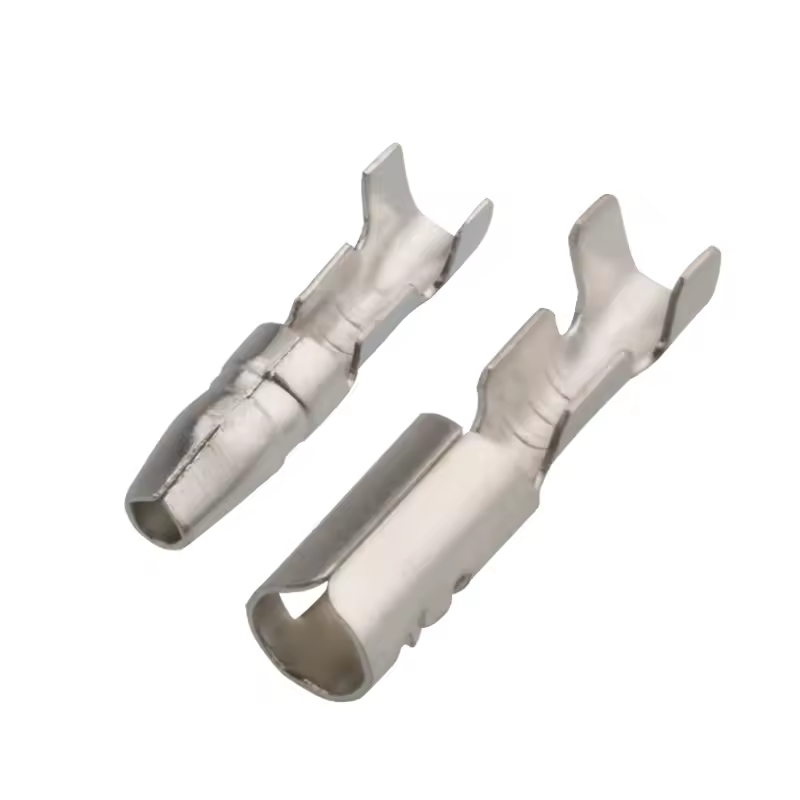 25/50/100sets 3.5 bullet terminal   car electrical wire connector diameter 3.5mm Female + Male + Case Cold press Crimp terminal - Image 3