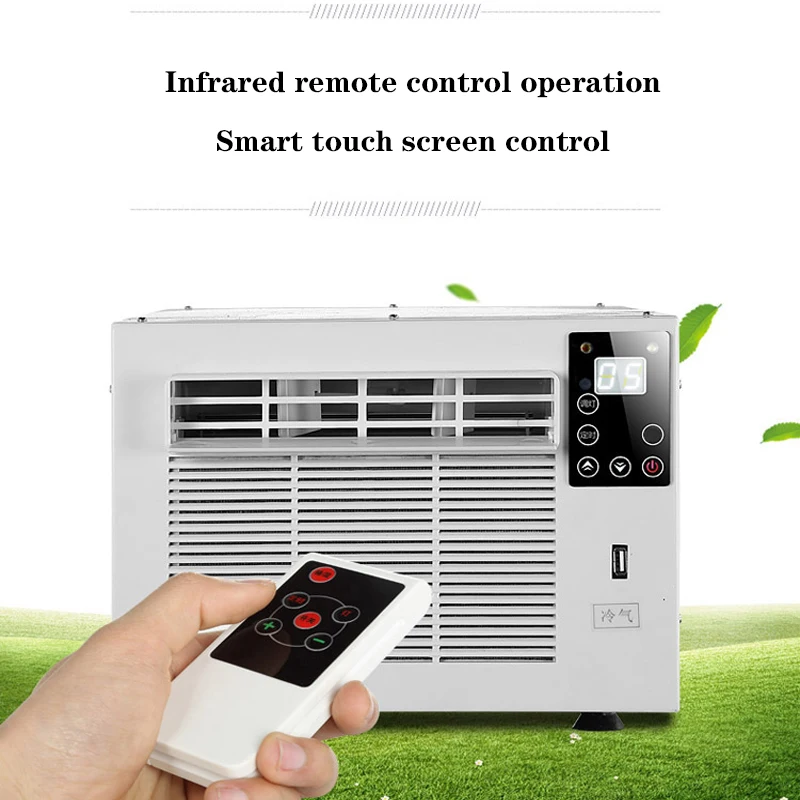 HHR-8 Draagbare Mobiele Airconditioner 220V/110V Koud/Hot Dual-Gebruik Smart Stille Airconditioner met Afstandsbediening