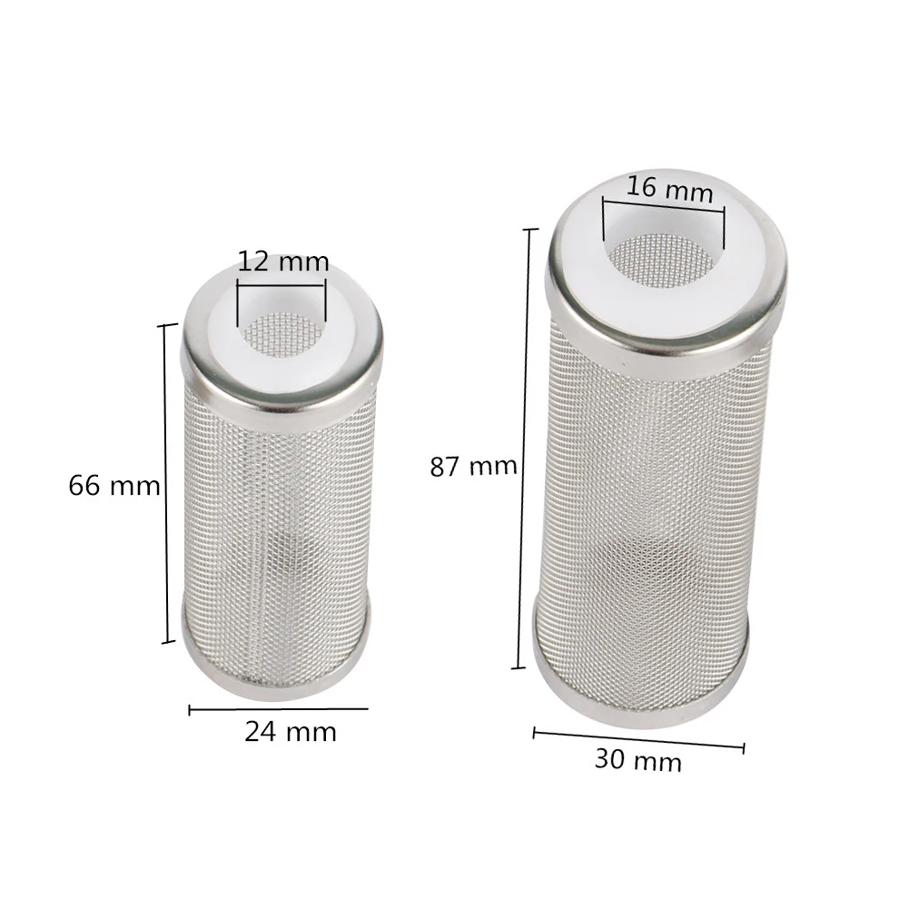 Stainless Steel Mini Mesh Filter Impurities Filtering Strainer Home Improvement Plumbing Pipe Filtration Supplies