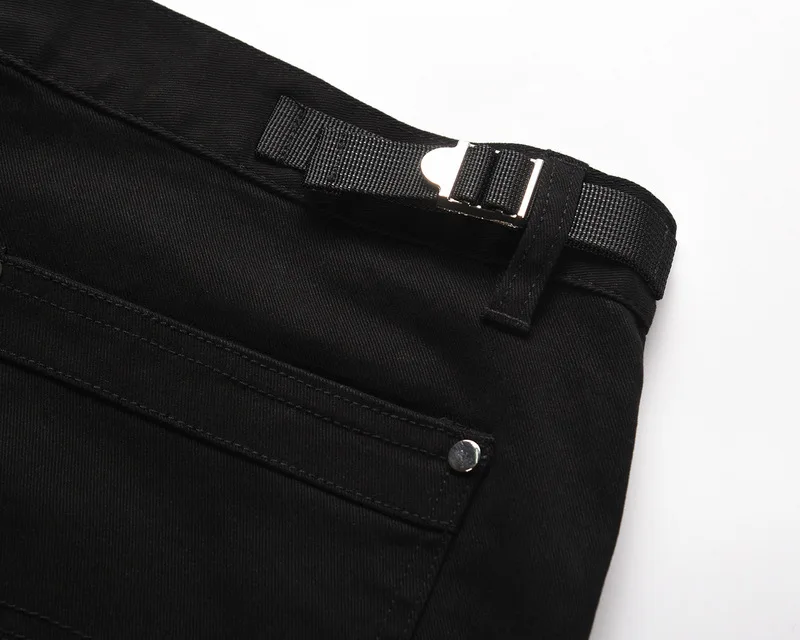 2026 Y2K Streetwear Kanye Braune Reißverschluss Slim Jeans Cargo-Hosen für Herren Luxus Designer Neue Rock Lange Hosen – Detail 17