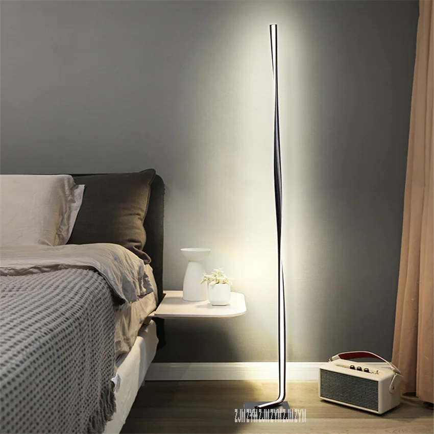 LY-061 Single Color / Stepless Dimming Creative Vertical Led Standard Lamp Sitting Room Bedside Study Living Room Floor Lamp