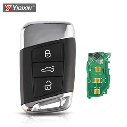 YIQIXIN 315/434Mhz Smart Remote Car Key For Volkswagen VW Magotan B8 Superb Skoda A7 Passat Variant 2015-2019 Key 3 Button Blade