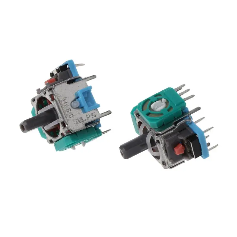 L1 R1 L2 R2 pulsanti grilletto 3D levette analogiche levette in gomma conduttiva per Set di riparazione Controller PS4