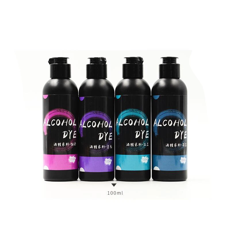 16 Colors 100ml Leather Dye Leather Goods Leather Alcohol Dyestuff Cowhide Dye Vegetable Tanned Leather Coloring Agent
