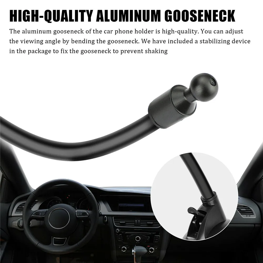 360° Phone Holder for Car Windshield Mount Cradle Holder Stand Truck Vehicle Carrier Bracket For Smart Mobile Cell Phone Gps