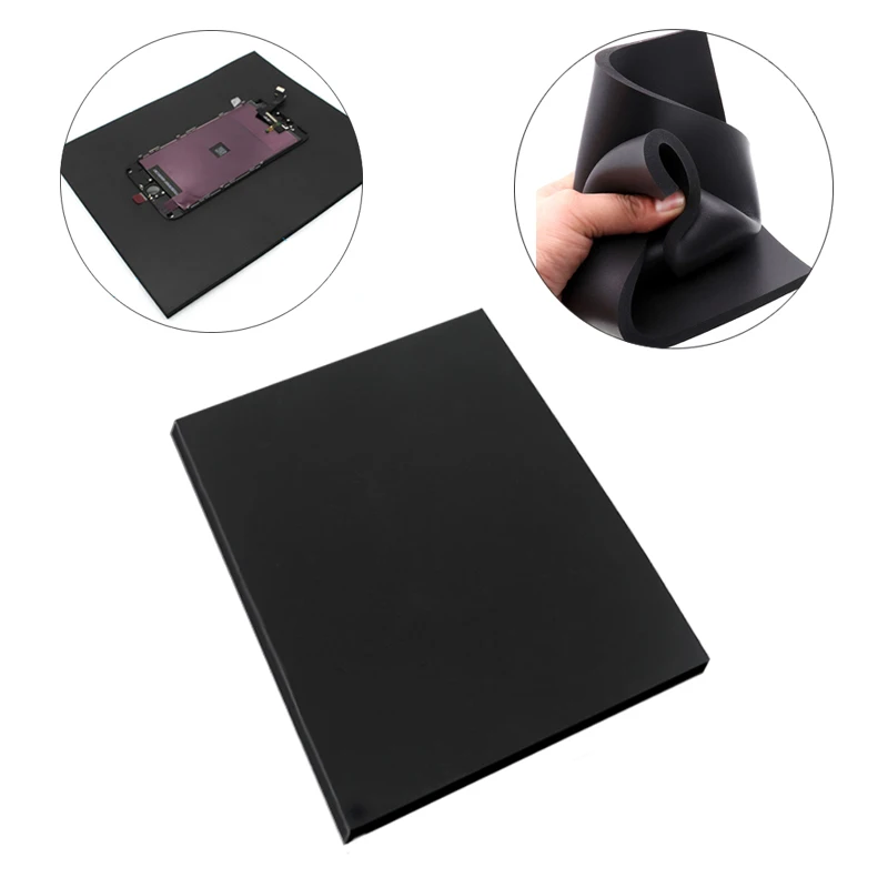 25x20cm OCA Vacuum Lamination Machine Rubber Mat 6mm/8mm Sponge Pad For iPhone Samsung LCD Screen Refurbished Laminator