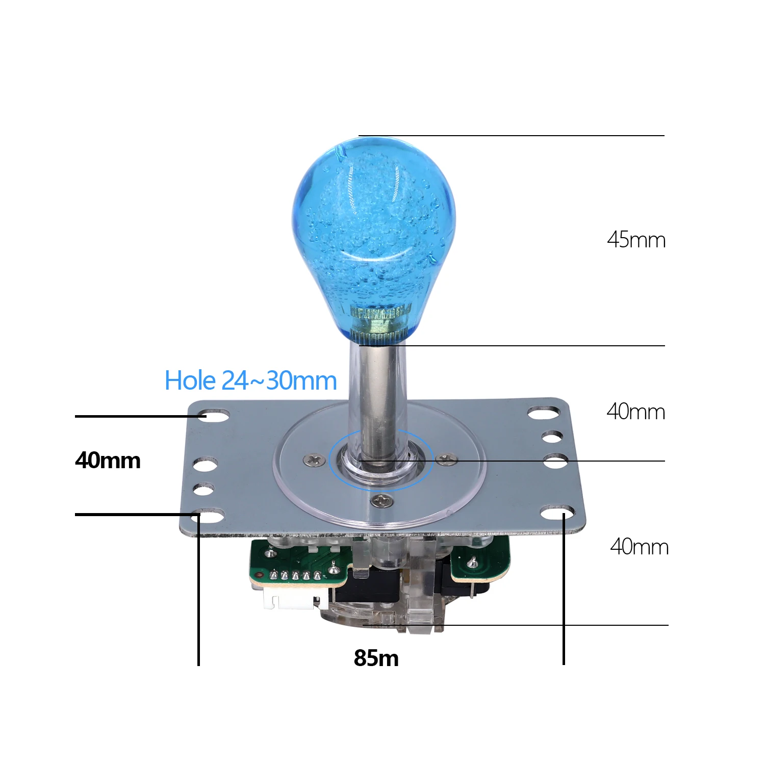 SJ @ JX светодиодный контроллер аркадных игр USB-кодер геймпад кнопка микропереключателя 8-позиционный джойстик для Nintendo Switch PC PS3 Raspberry Pi