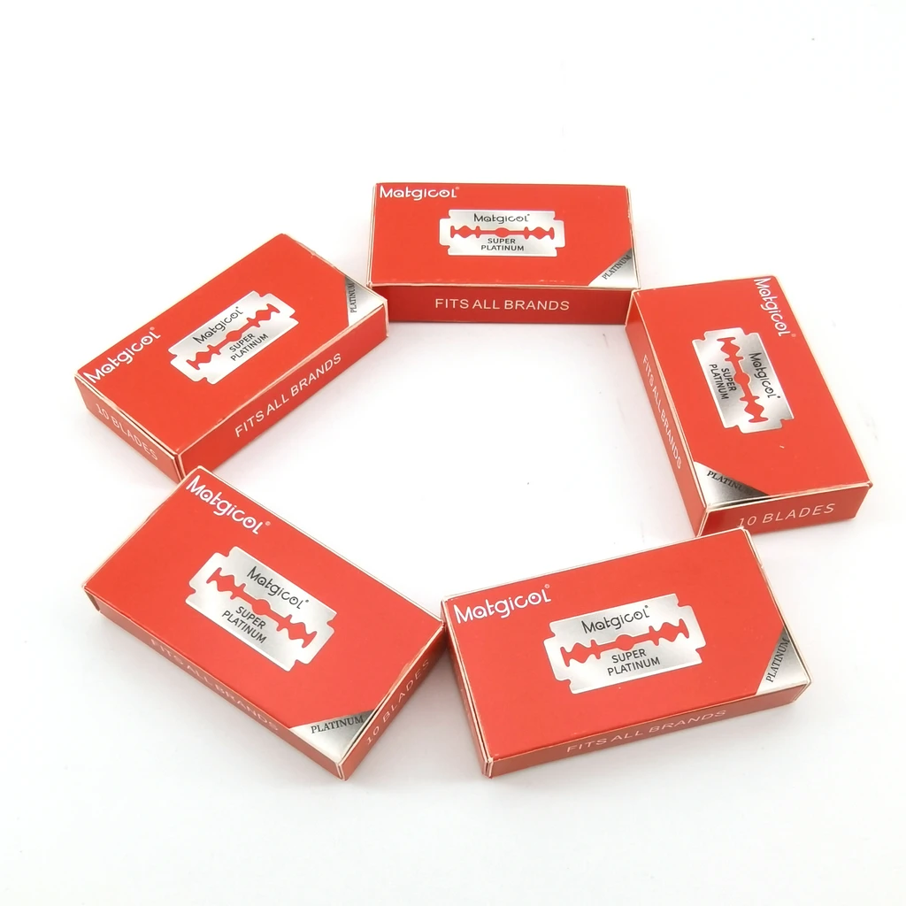 50/100/150PCS Extremely Sharp Korea Stainless Steel Half Double Edge Removable Shaving Twin women,Razor Blades