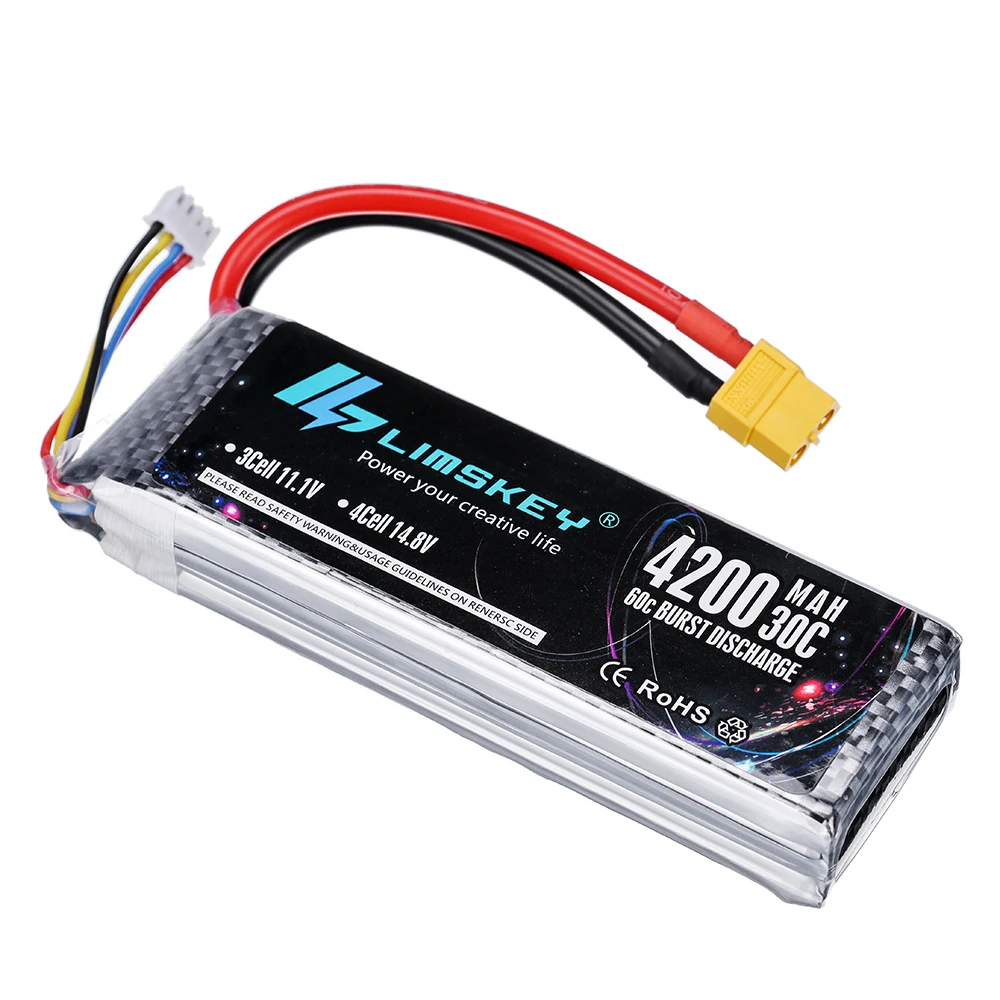 3s lipo battery 11.1v 1500mah /2200mah/3000/4200/5200/6000mAh Battery For RC aircraft toys helicopters Airplanes cars Boat Parts