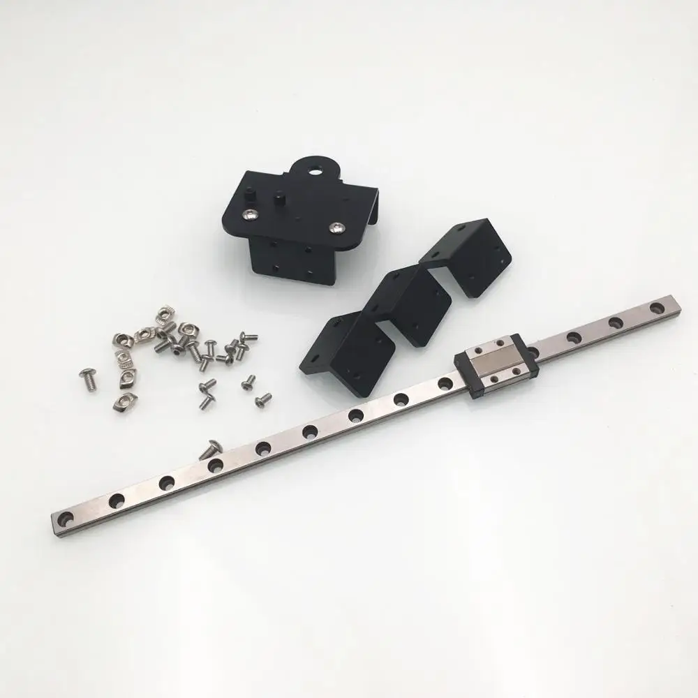 Creality CR-10S S4 S5 Ender 3 3D printer X axis mgn9h liner rail upgrade kit aluminum linear rail mod for Creality Ender 3 CR-10
