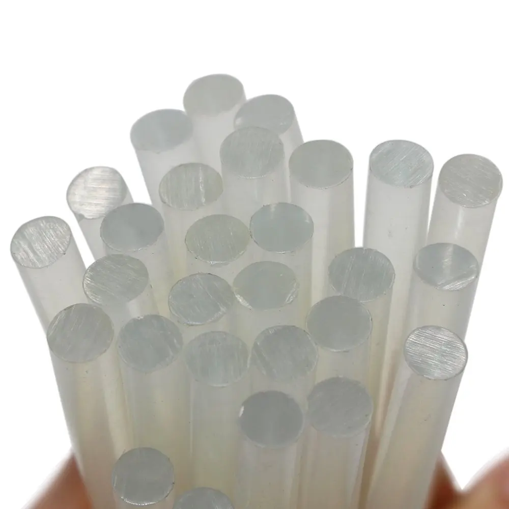 10/20/30 Hot Melt Glue Stick High Temperature Resistant White Transparent Glue Stick High Viscosity Hot Melt Glue Stick