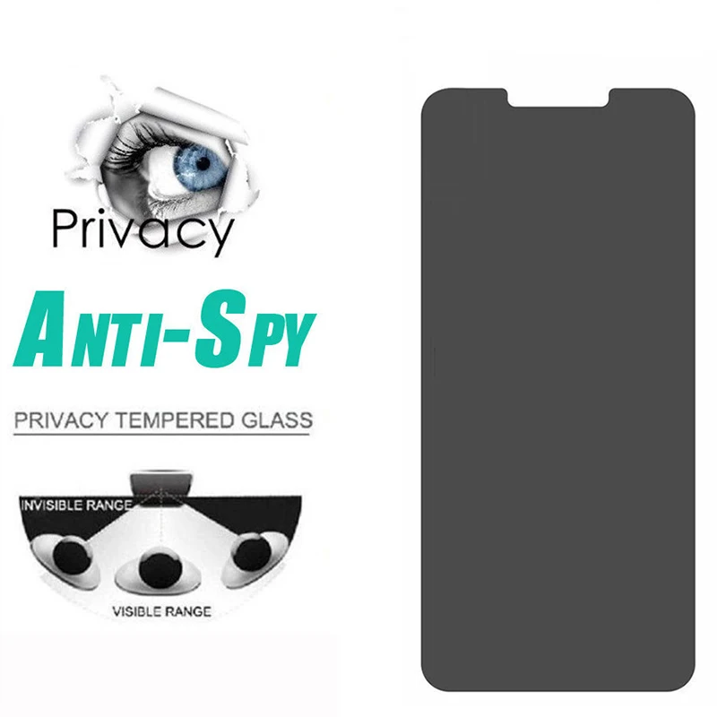 Anti-Spy Full Anti Peep Screen Protector For Huawei P30 Lite P20 Pro 2019 Privacy Protection Glass For Huawie P20 Lite P30 Pro