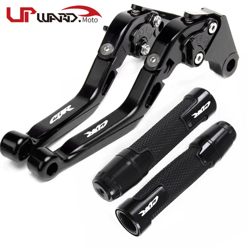 For HONDA CBR600 CBR 600 F2 F3 F4 F4i 1991-2007 CBR900RR 1993-1999 Motorcycle CNC Brake Clutch Lever+22MM Handle Grips Handleba