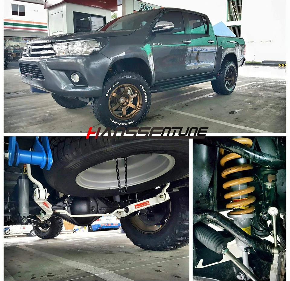 Hanssentune 4X4 Suspension Rear Car Chassis High Quality Steel Space Arm/ Balance Arm Stabilizer For Hilux VIGO 2005-2014