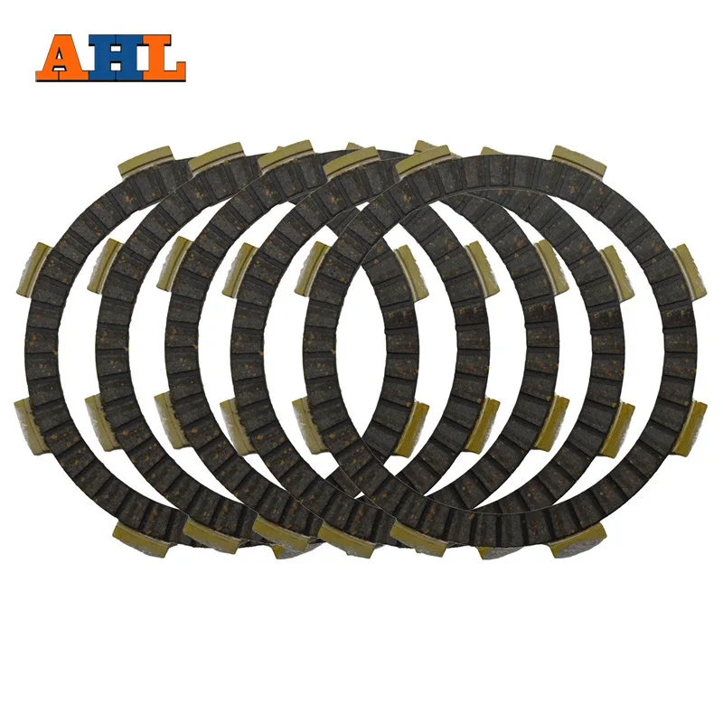 

AHL Motorcycle Clutch Friction Plates Set for HONDA CR80RB CR80 RB 2000-2002 / CR80R 1984-2002 Clutch Lining #CP-00012