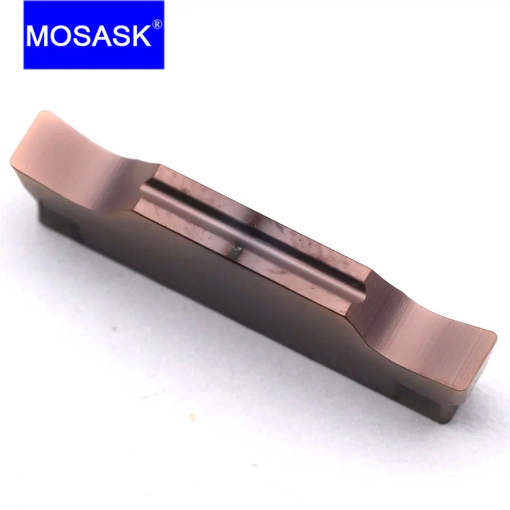 MOSASK MGGN 10 шт., MGGN300 400 ZP15 токарный станок с ЧПУ, токарный инструмент, отрезная обработка из нержавеющей стали, вставки из карбида вольфрама
