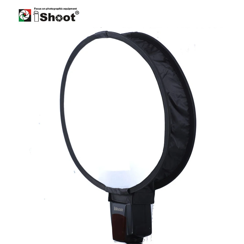 Easy-fold Round Mini Flash Softbox Diffuser Reflector for Nikon SB910 SB900 SB800SB700 SB600 SB80DX SB28 SB26 SB24 Speedlight