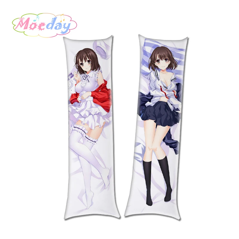 Newest! Japan Anime Saekano: How to Raise a Boring Girlfriend Katou Megumi Eriri Spencer Sawamura  Hug Pillow case