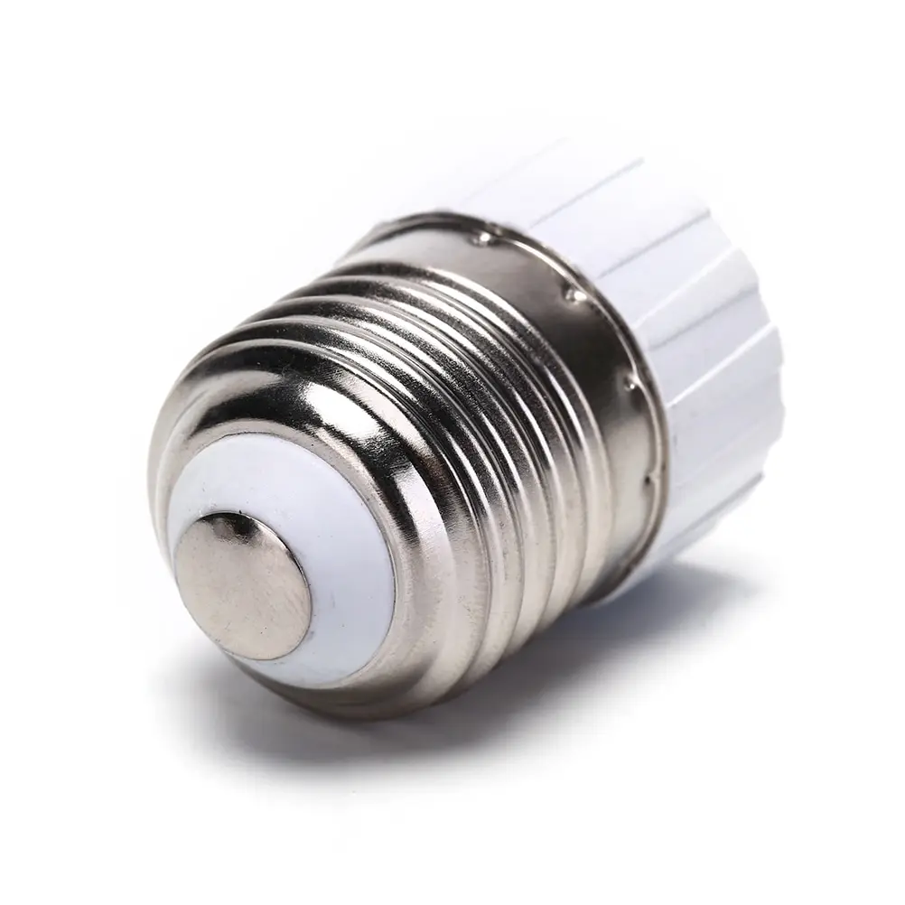 1X E27 To MR16 Base Converter E27 Lamp Holder Adapter Screw Socket E27 To GU5.3 G4 LED Bulb Parts Caremic LED Light Lamp Adapter