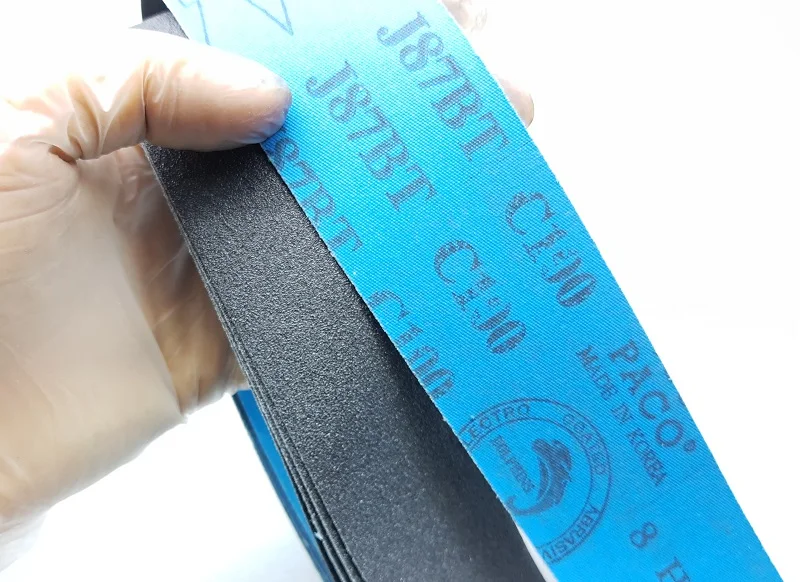 5pcs 1500x50mm 실리콘 카바 이드 연마 샌딩 벨트 벨트 기계 j87bt에 대 한 샌딩 벨트 연마