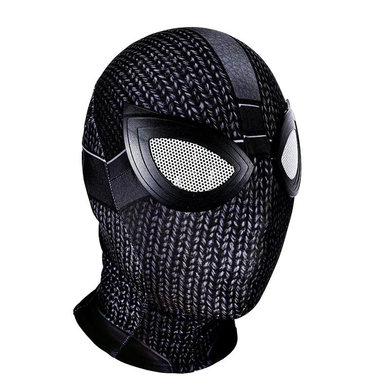 Kostium nocnego Stealth spidermana z dala od domu Stealth Suit czarny przebranie na karnawał Spandex 3D Print kostiumy na Halloween dorosłych dzieci