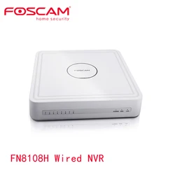 Foscam FN8108H Wired 5MP 8CH NVR Network Video Recorder 24/7 Continuous Recording