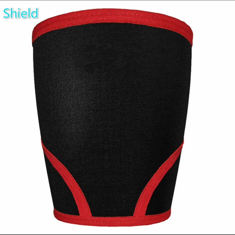 High quality 7mm (2 pieces) neoprene elastic compression knee brace support sleeve