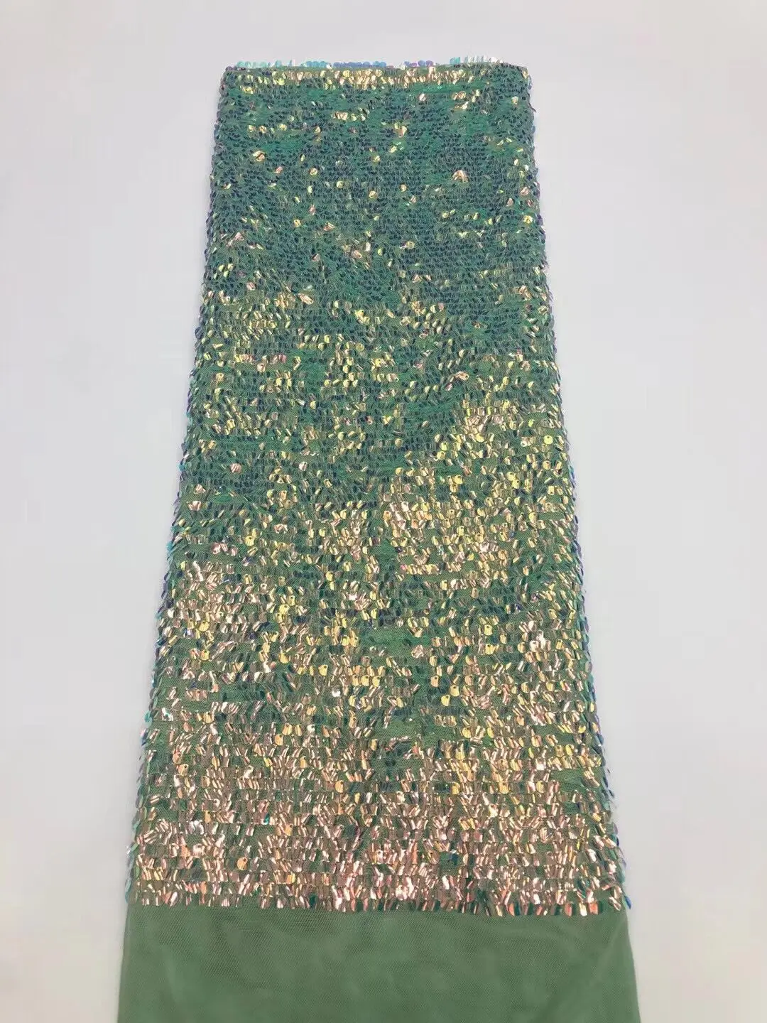 

Nigerian Sequins Lace Fabric SYJ-998682 High Quality African Lace French Tulle Sequin Embroidery Lace Fabrics For Party