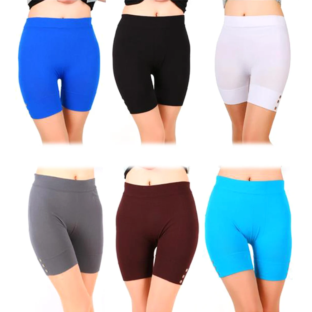 Sexy Safety Short Pants Women Elastic Waist Safety Shorts Quick-drying Women Safety Shorts Women's Safety Pants Shorts Panties